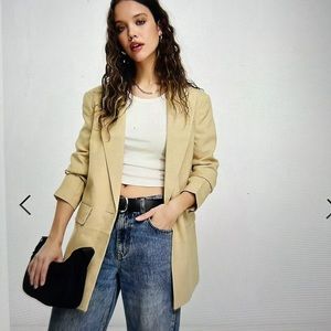 NWT ASOS DESIGN Long Line Blazer